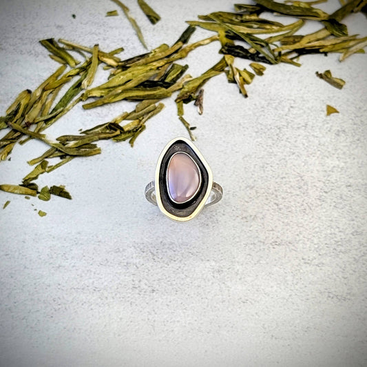 Holley Blue silver ring