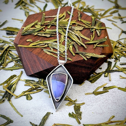Holley Blue silver pendant
