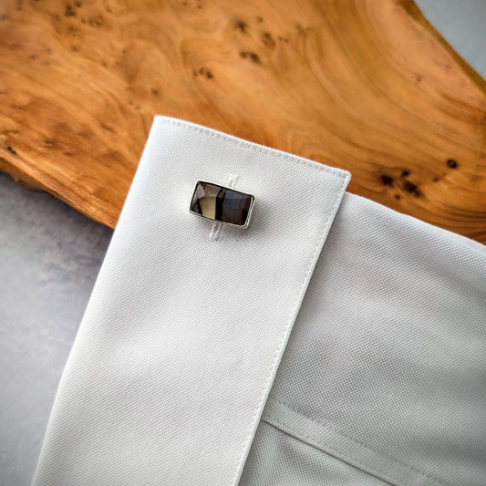 Montana Agate Cuff Links