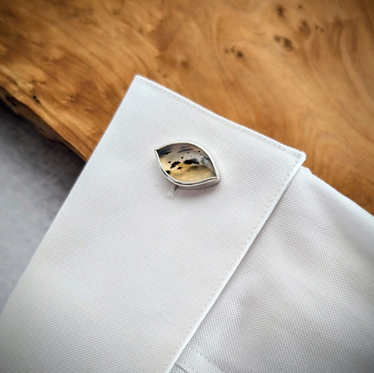 Montana Agate Cuff Links