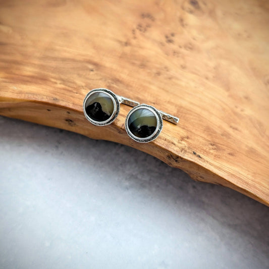Montana Agate Cuff links
