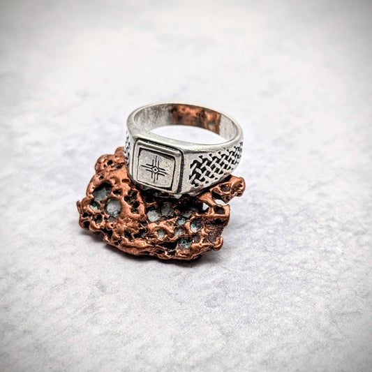 Sterling Silver North star Ring