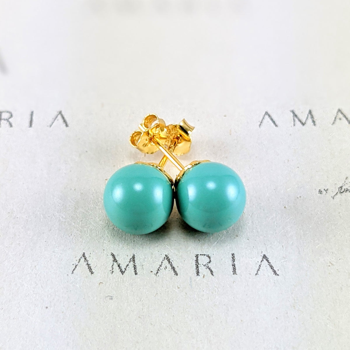 Jade crystal pearl earrings