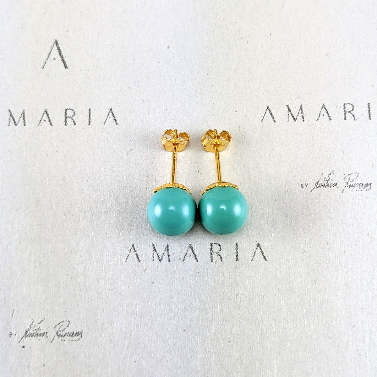 Jade crystal pearl earrings