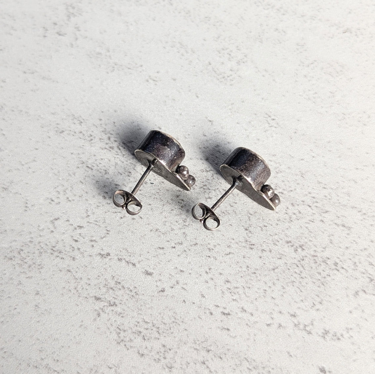 Golden Zirconia Studs
