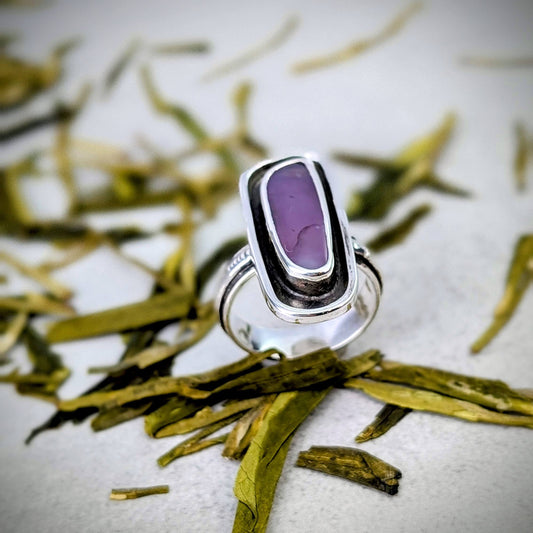 Holley Blue silver ring