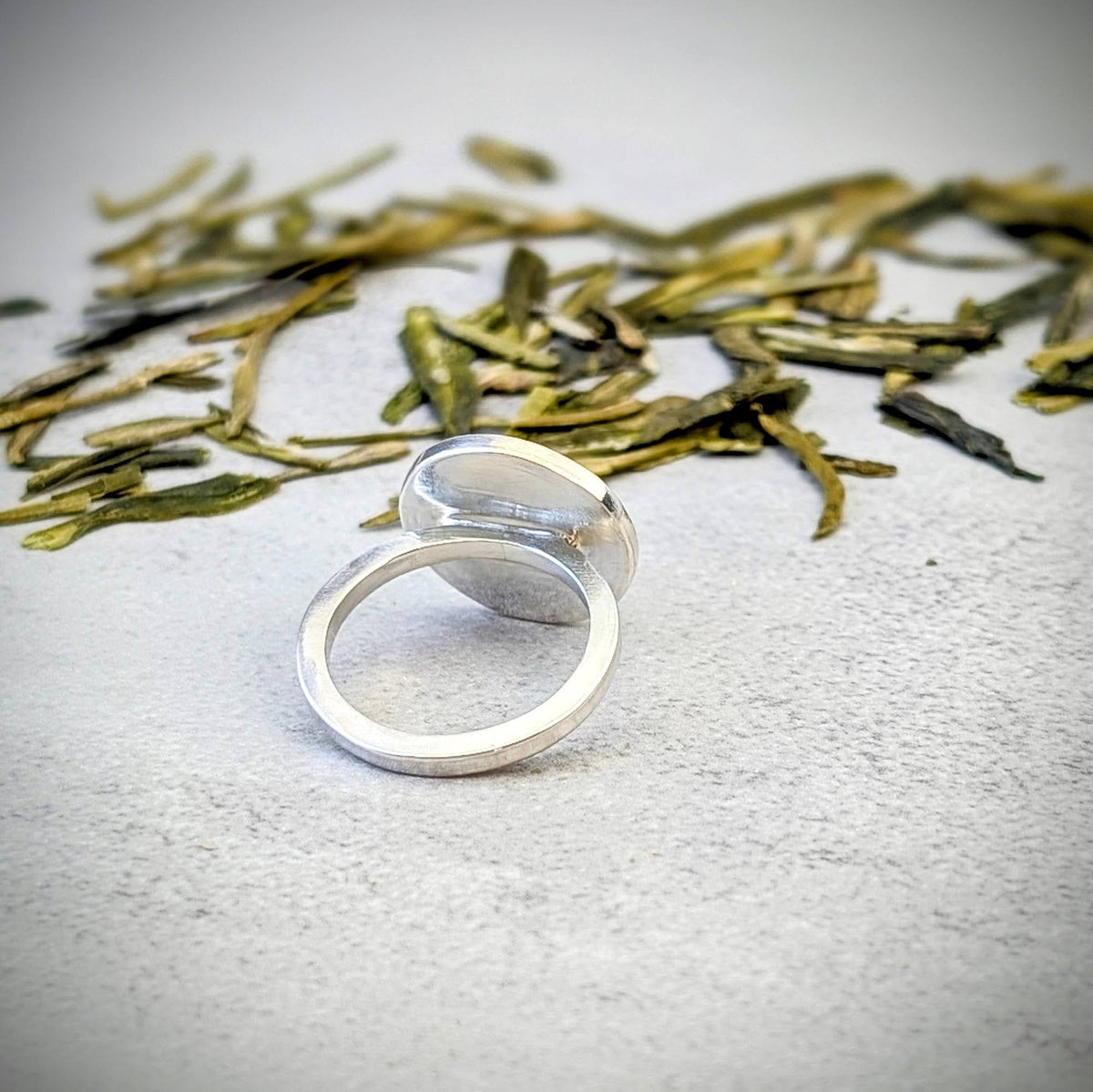 Holley Blue silver ring