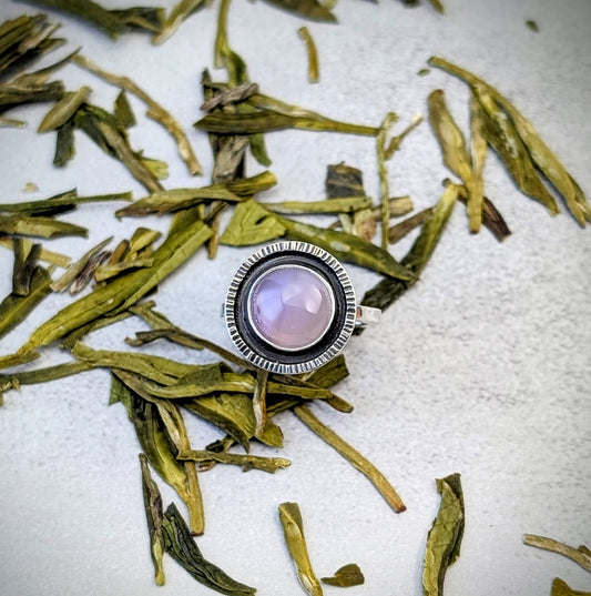 Holley Blue silver ring