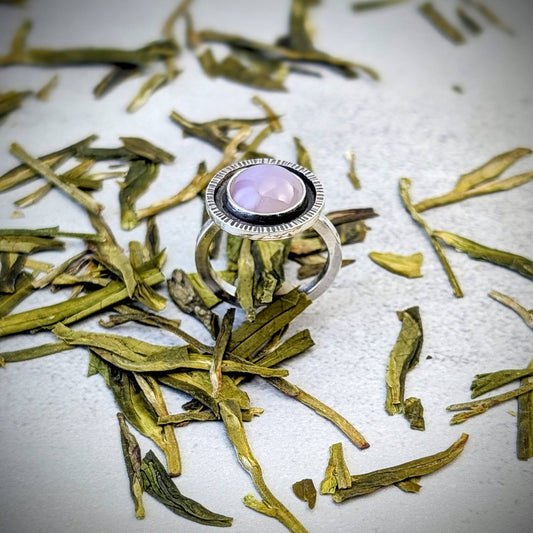 Holley Blue silver ring