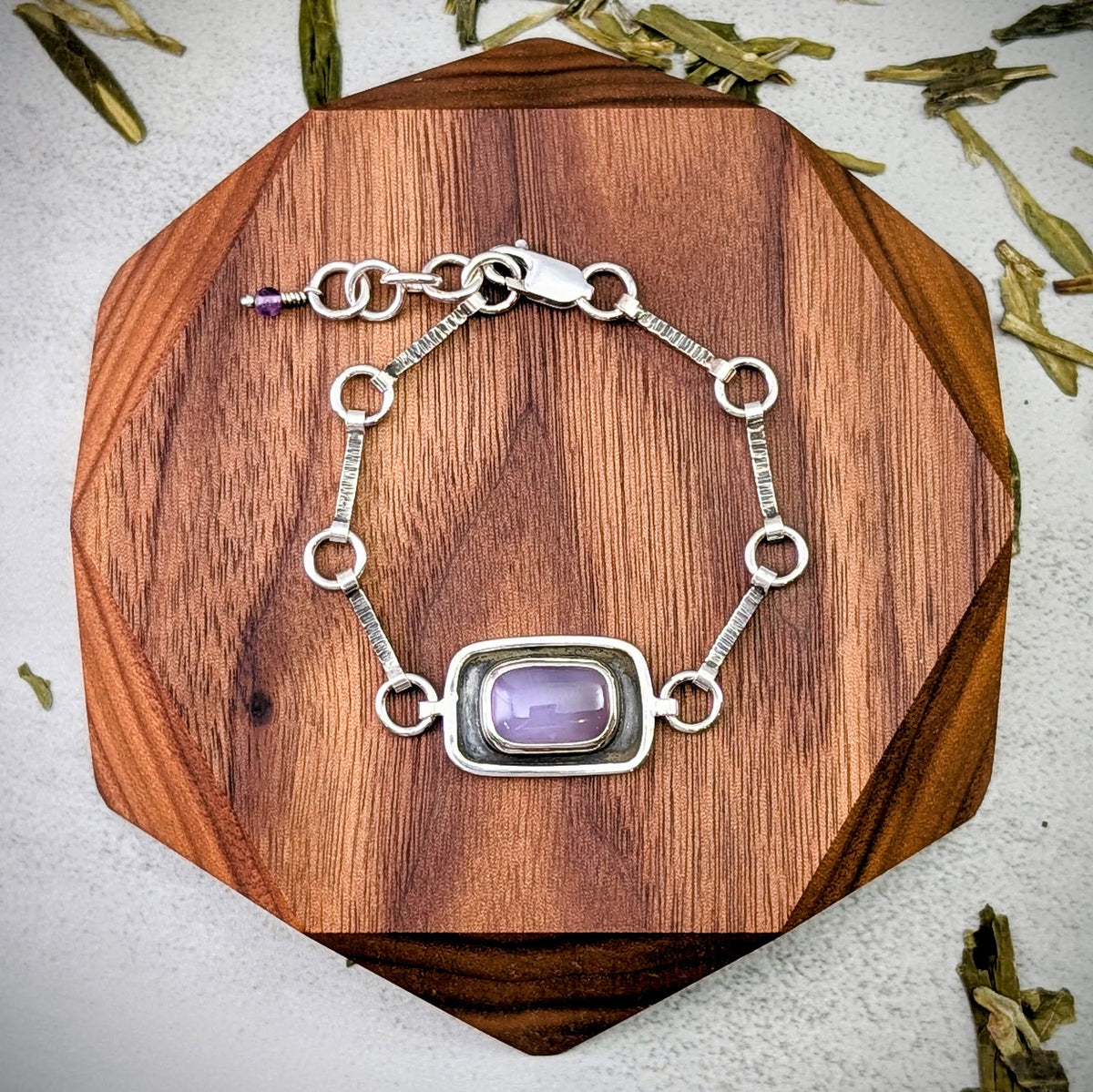Holley Blue silver bracelet