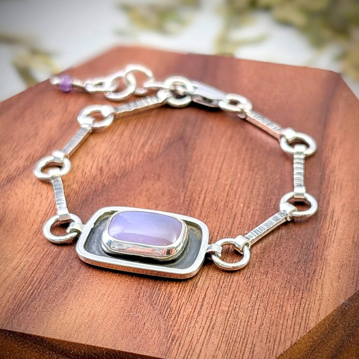 Holley Blue silver bracelet