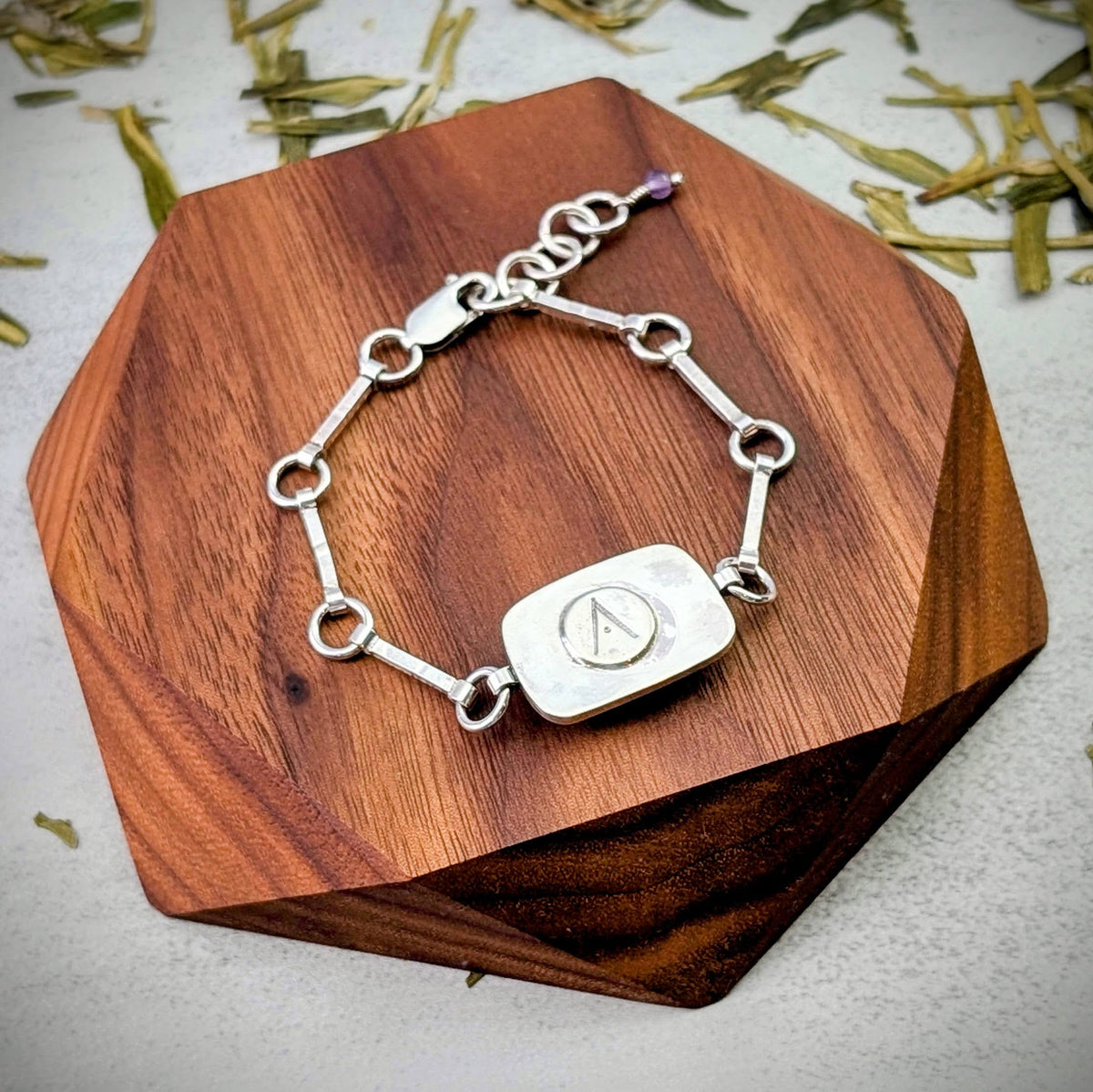 Holley Blue silver bracelet