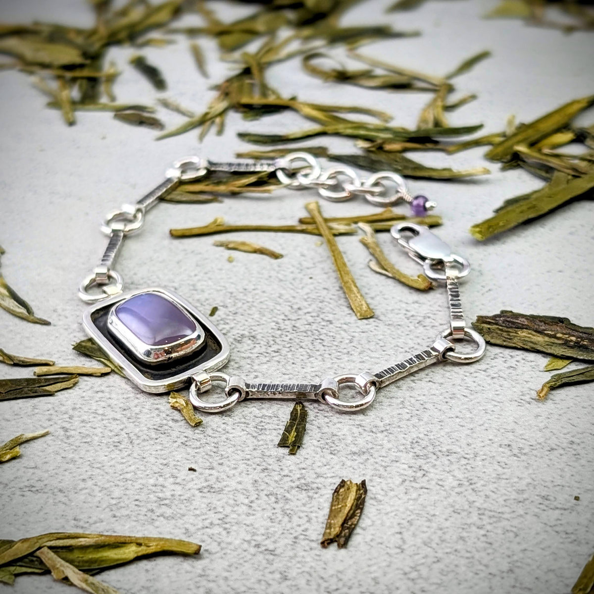 Holley Blue silver bracelet