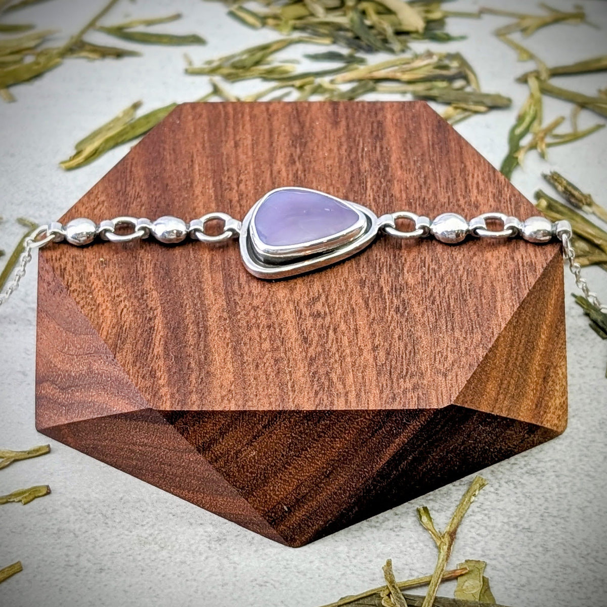 Holley Blue silver bracelet