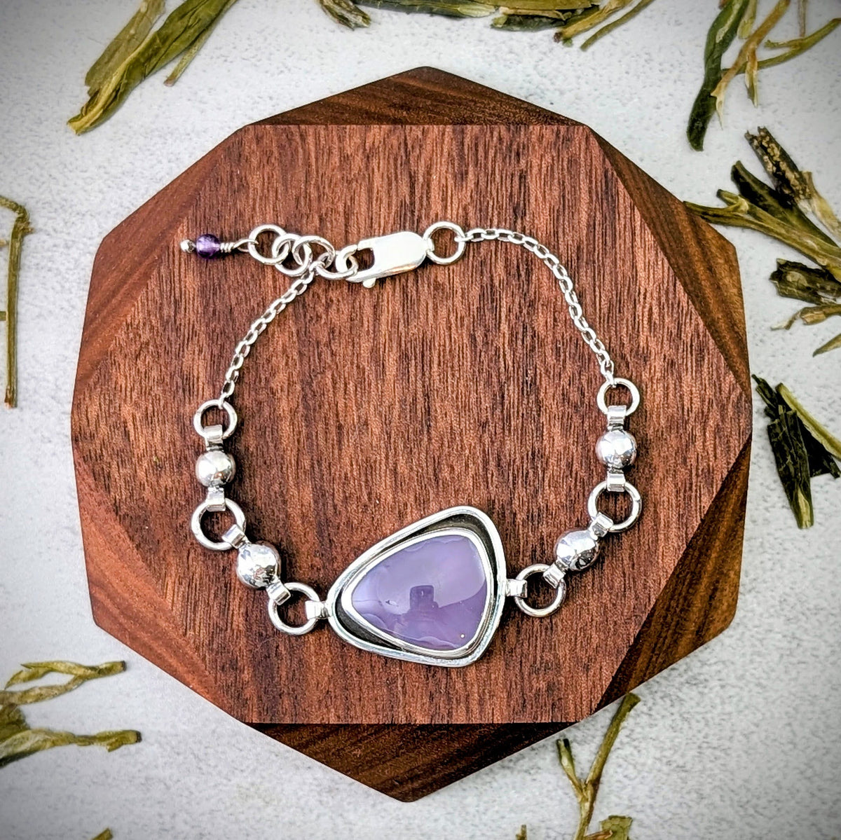 Holley Blue silver bracelet