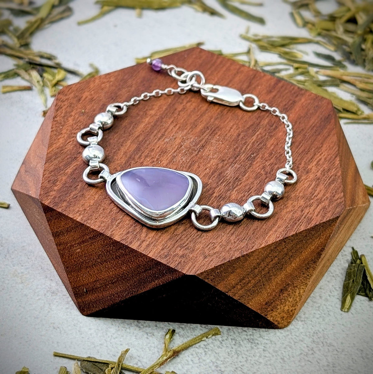 Holley Blue silver bracelet