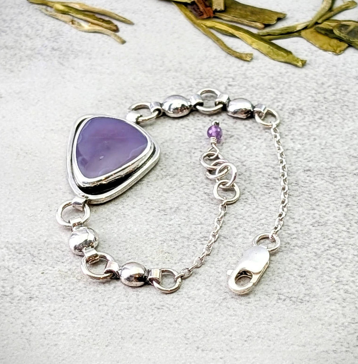 Holley Blue silver bracelet