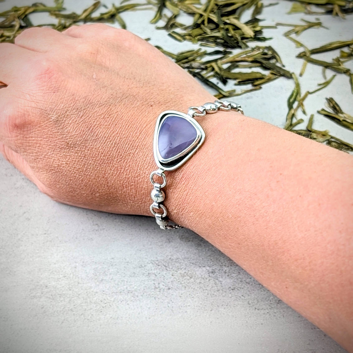 Holley Blue silver bracelet