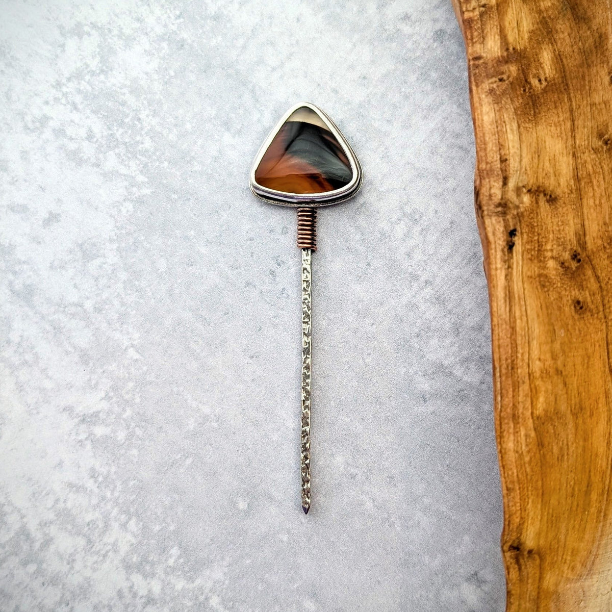 Montana Agate Hat Pick
