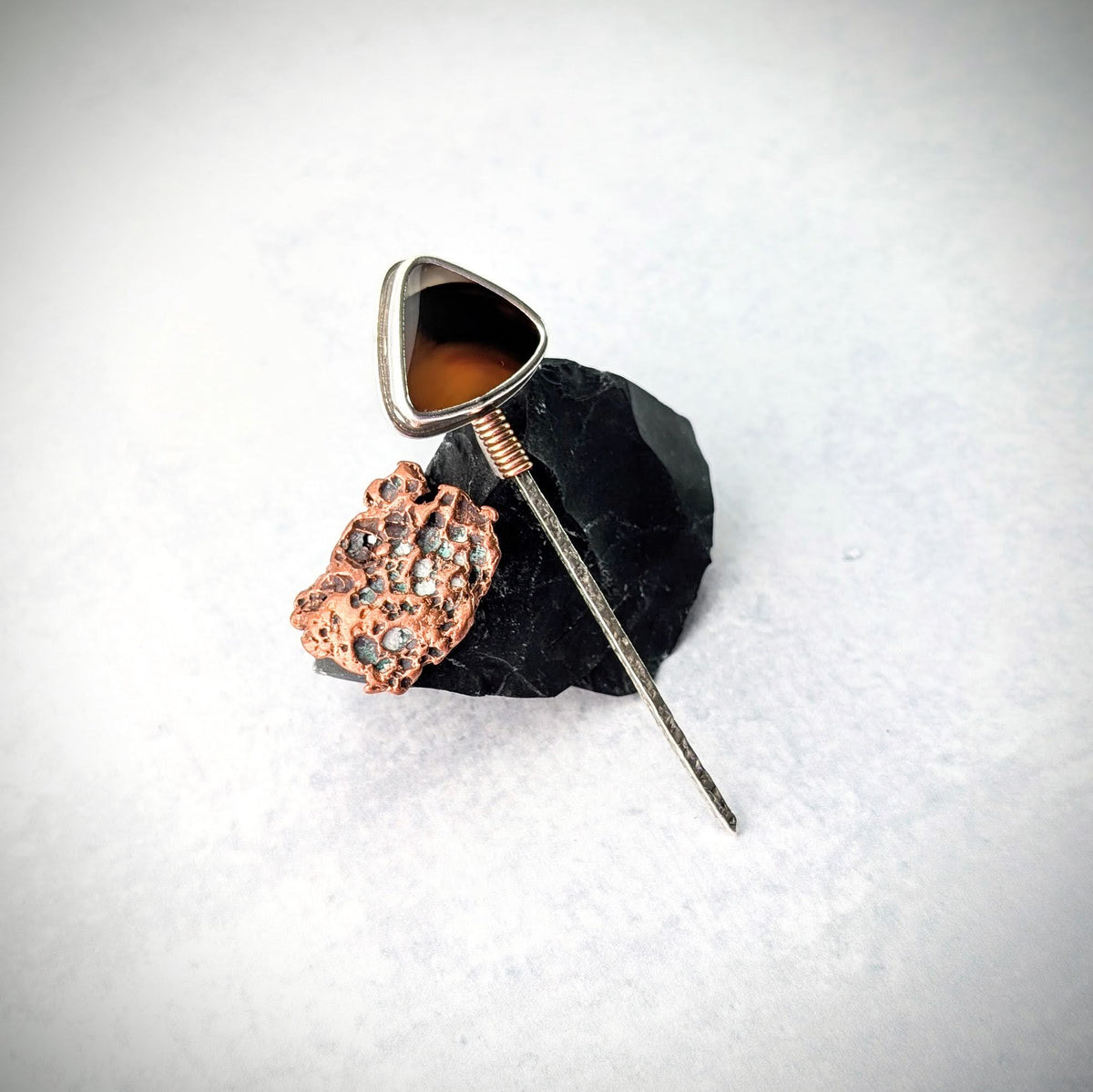 Montana Agate Hat Pick