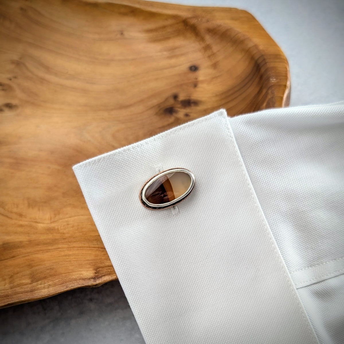 Montana Agate Cuff links