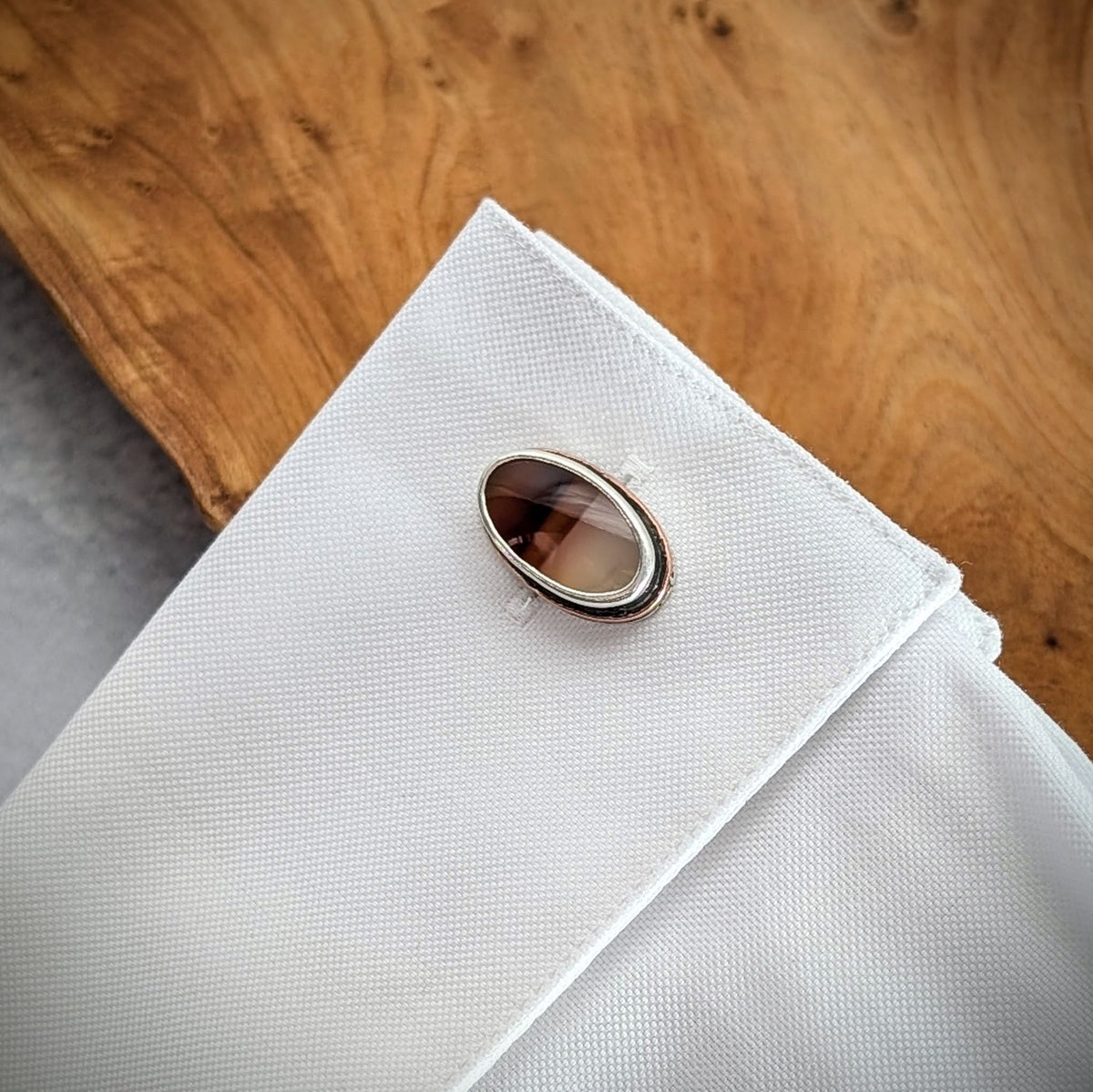 Montana Agate Cuff links