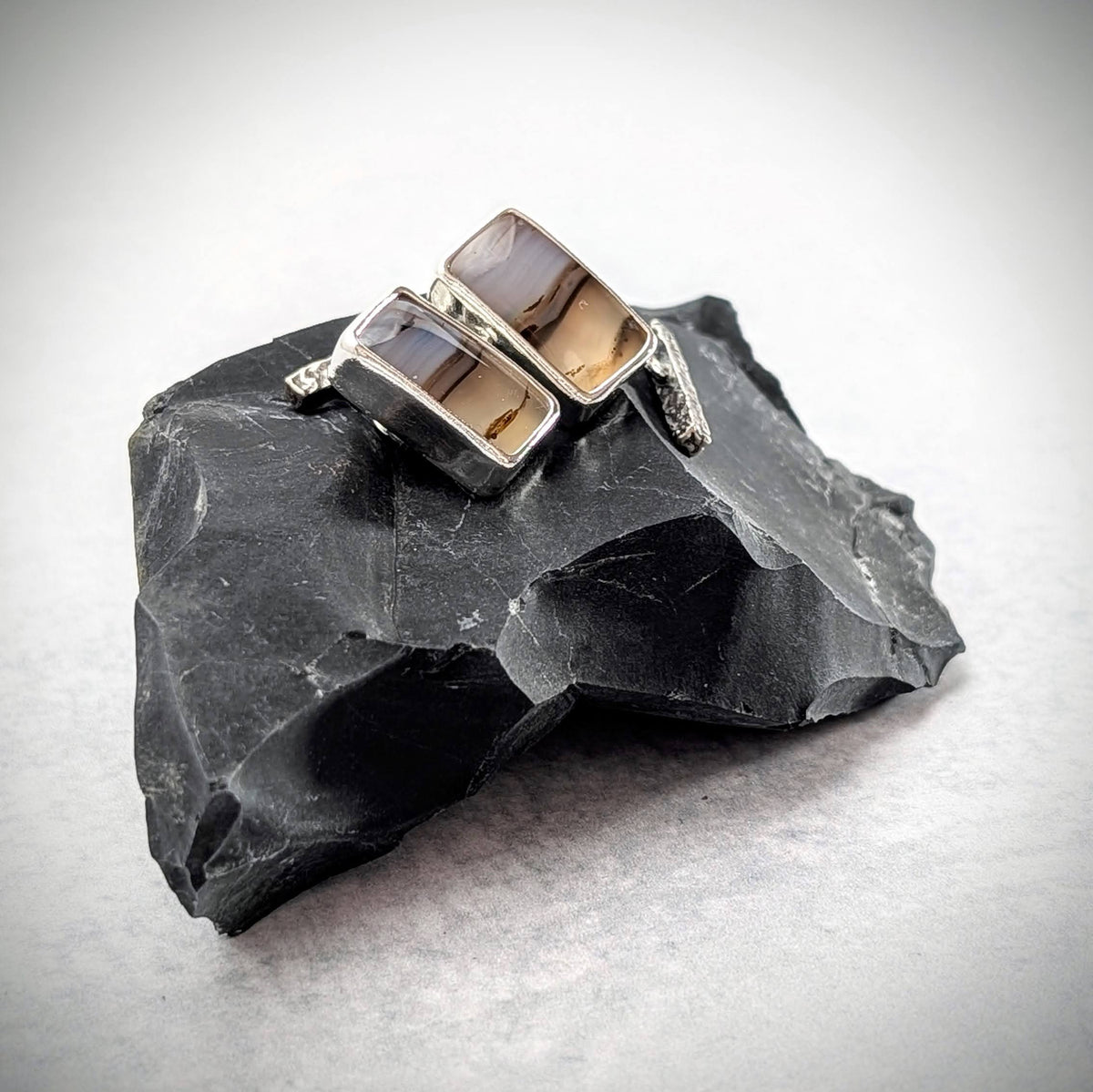 Montana Agate Cuff Links
