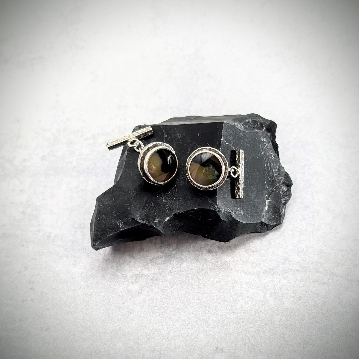 Montana Agate Cuff links
