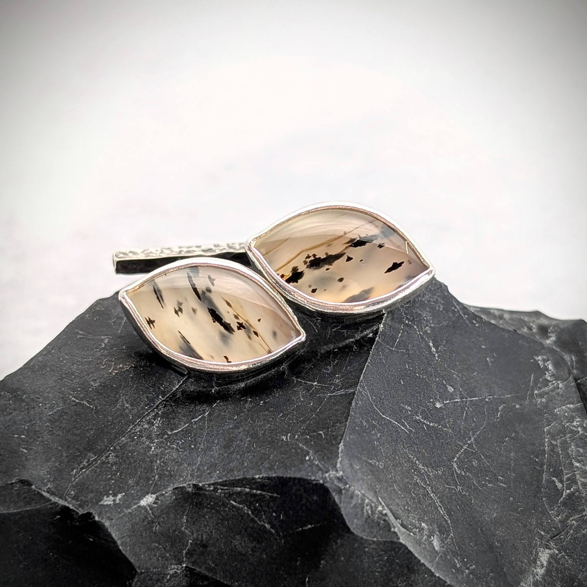 Montana Agate Cuff Links