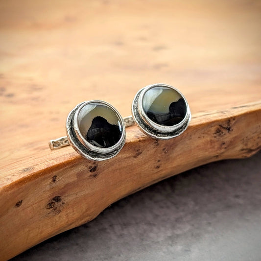 Montana Agate Cuff links