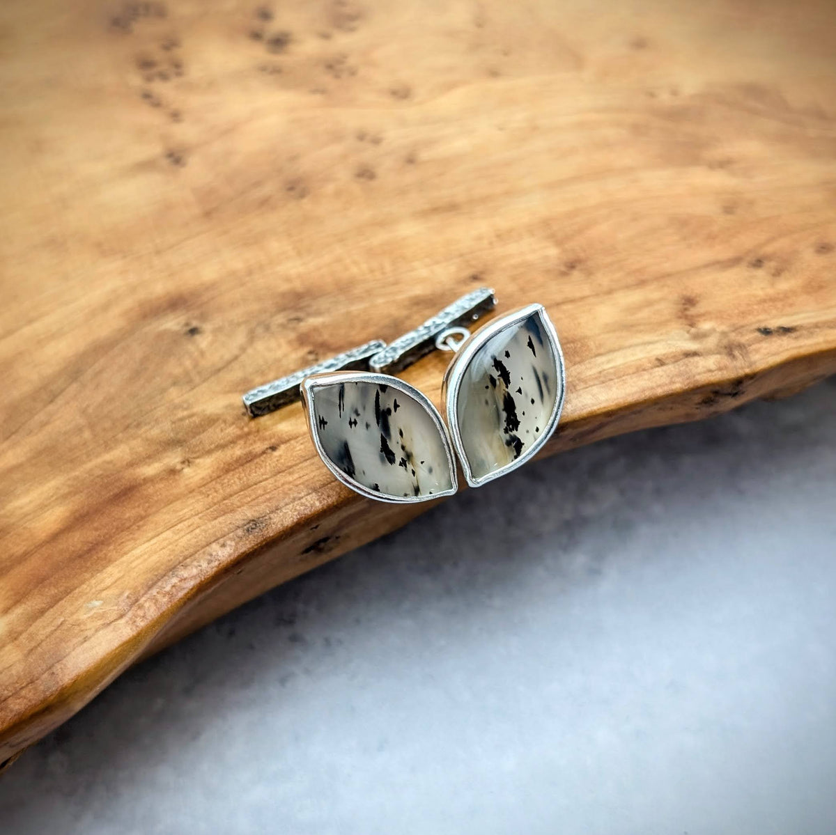 Montana Agate Cuff Links