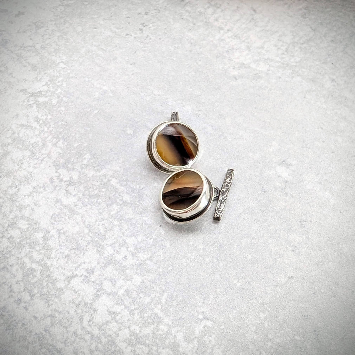 Montana Agate Cuff Links