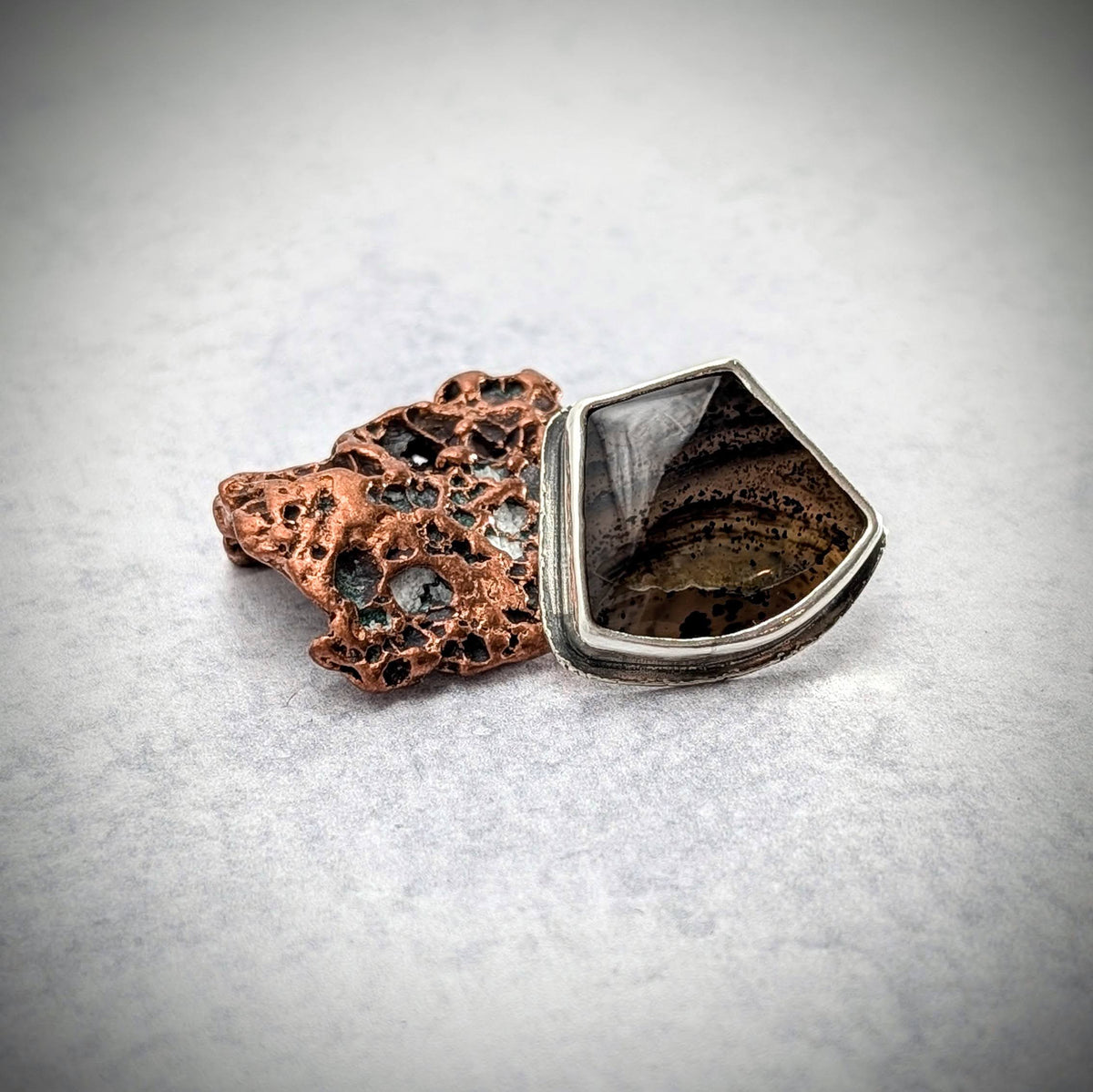 Montana Agate Pin