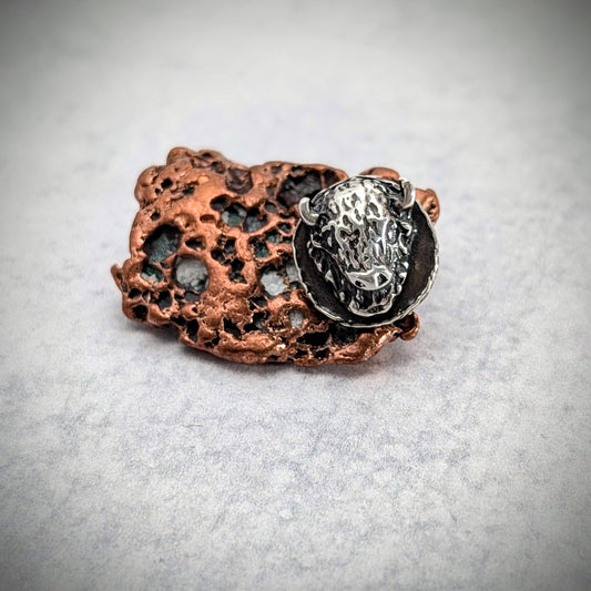 Buffalo Head Pin