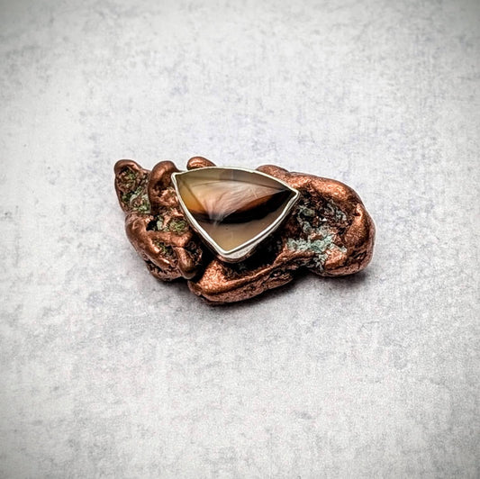 Montana Agate Pin