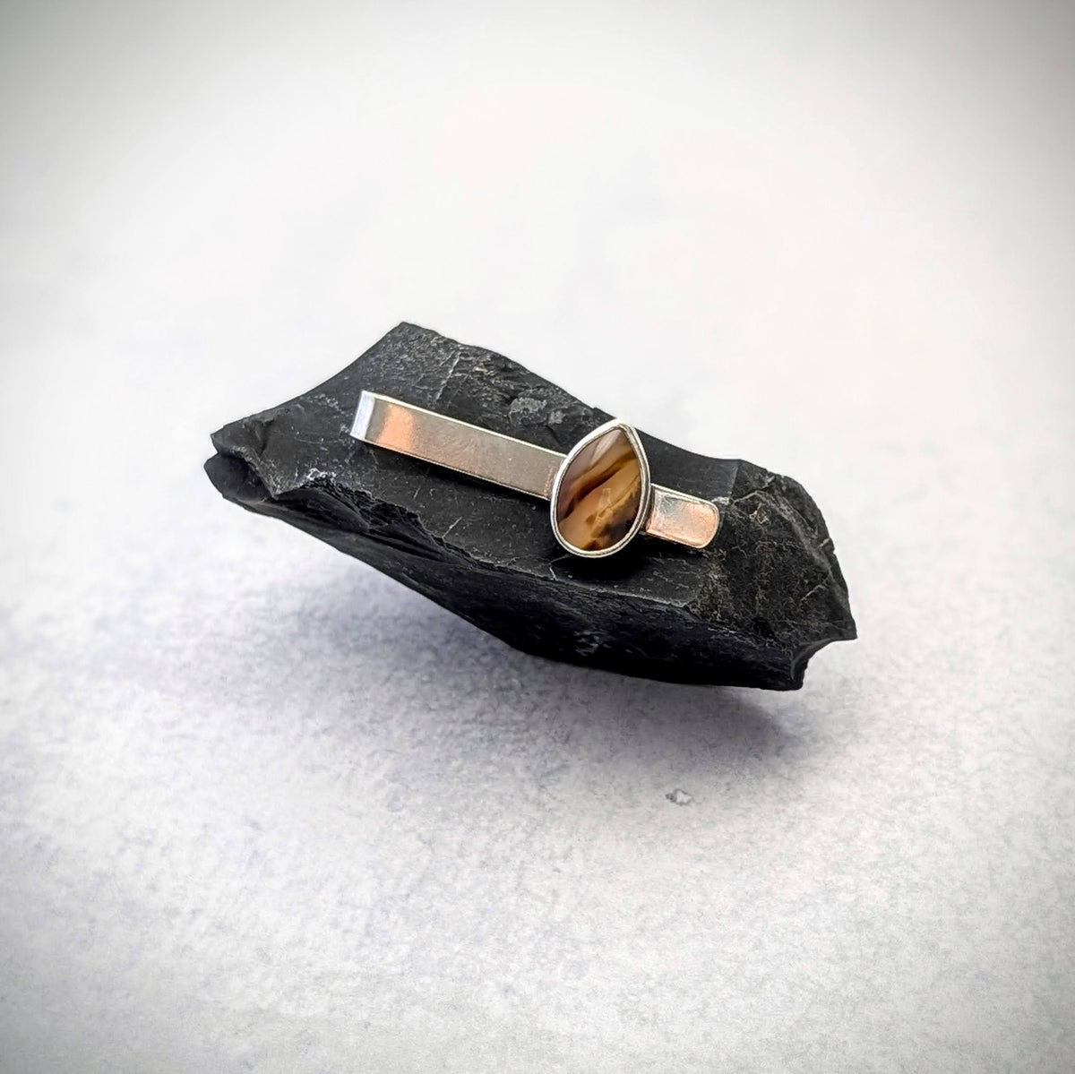 Montana Agate Tie Bar