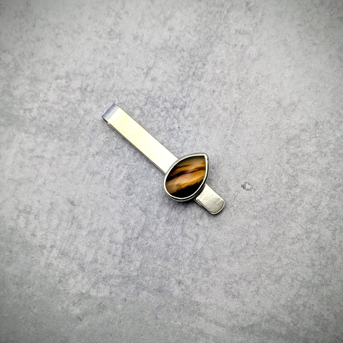 Montana Agate Tie Bar
