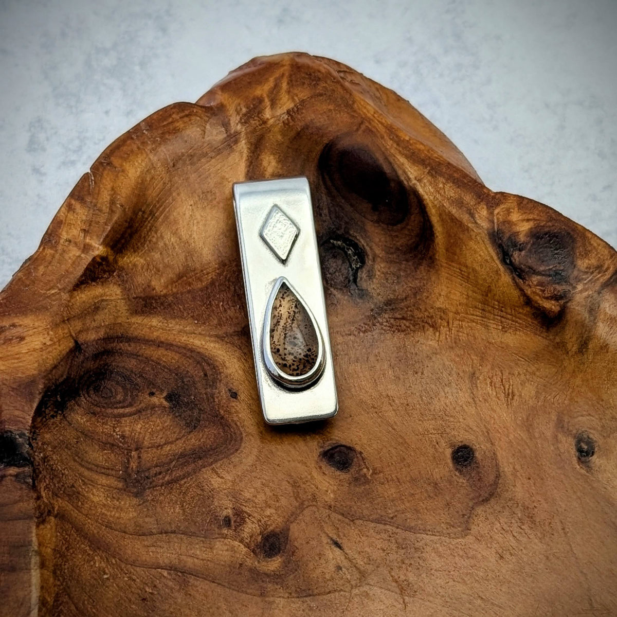 Montana Agate Money Clip
