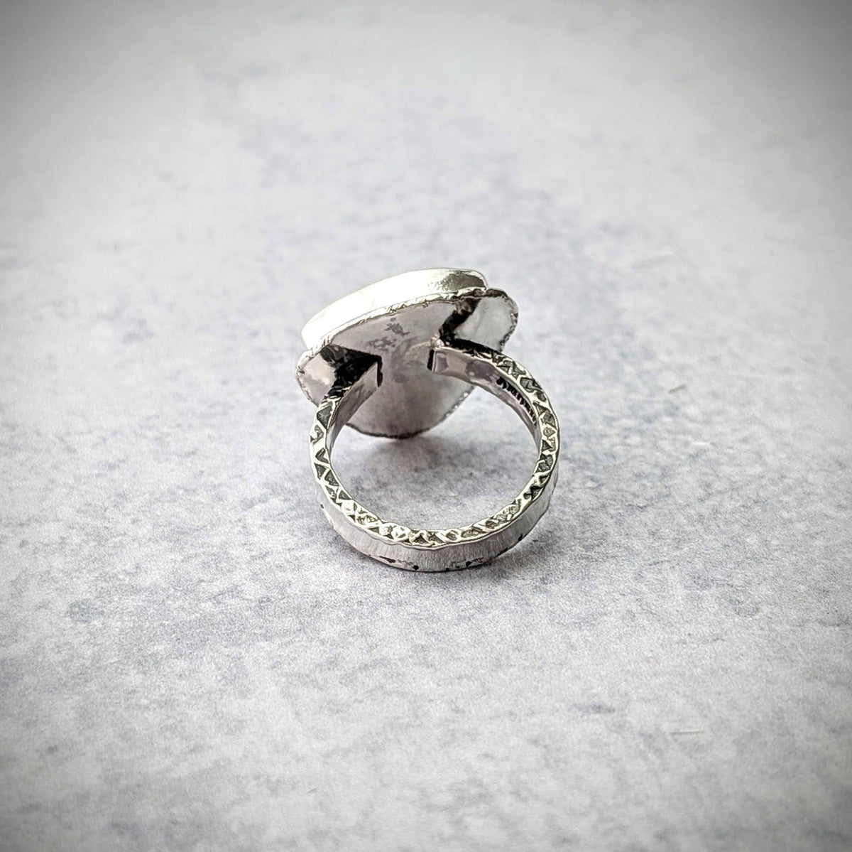 Rustic Montana Agate Ring