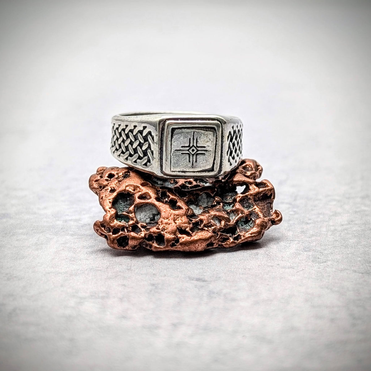 Sterling Silver North star Ring
