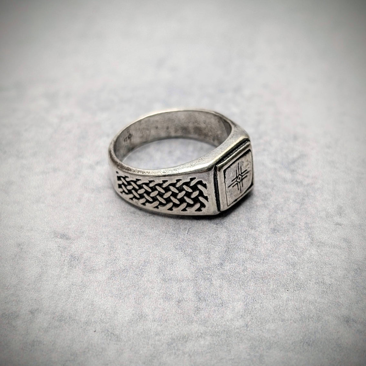 Sterling Silver North star Ring