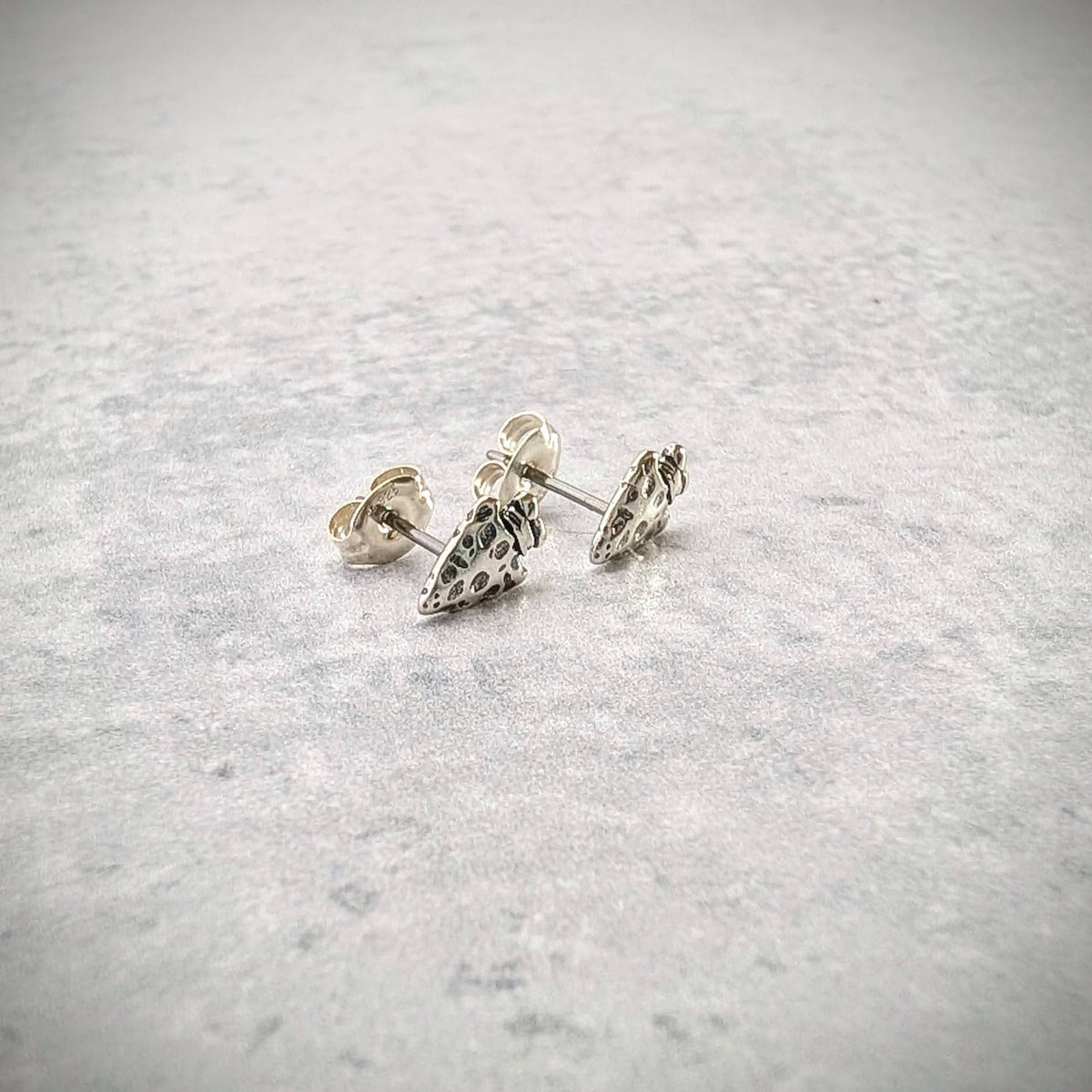 Tiny Arrowhead earrings