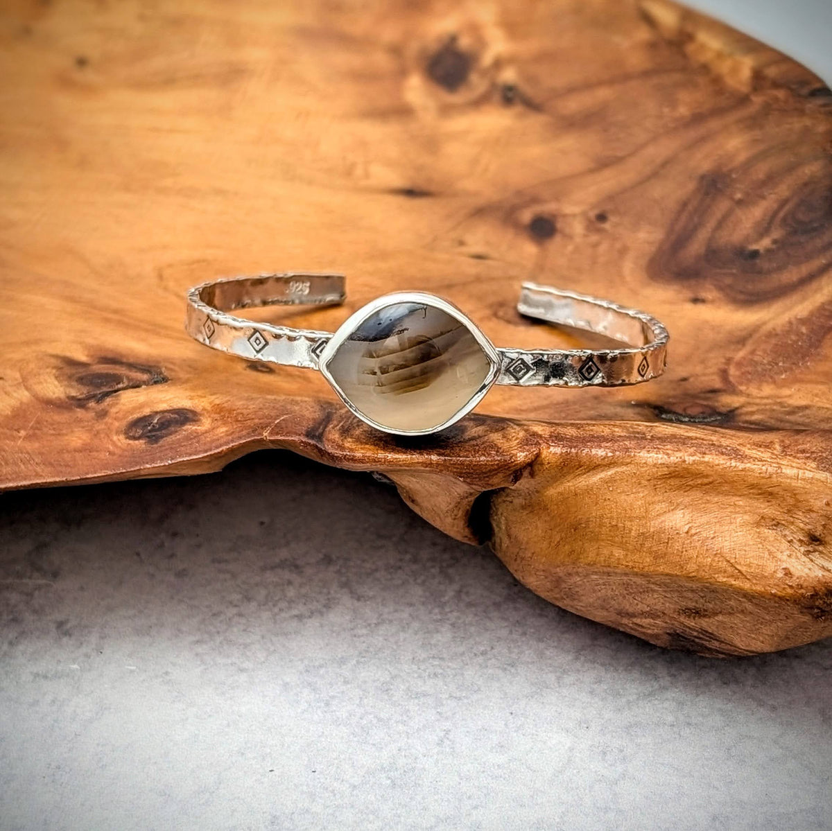 Montana Agate cuff