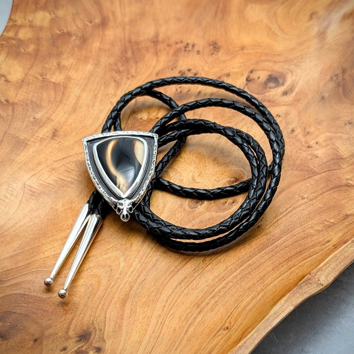 Montana Agate BOLO Tie