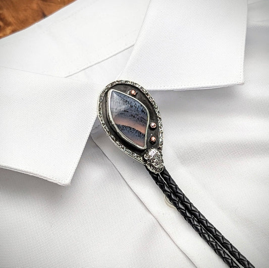 Montana Agate BOLO Tie