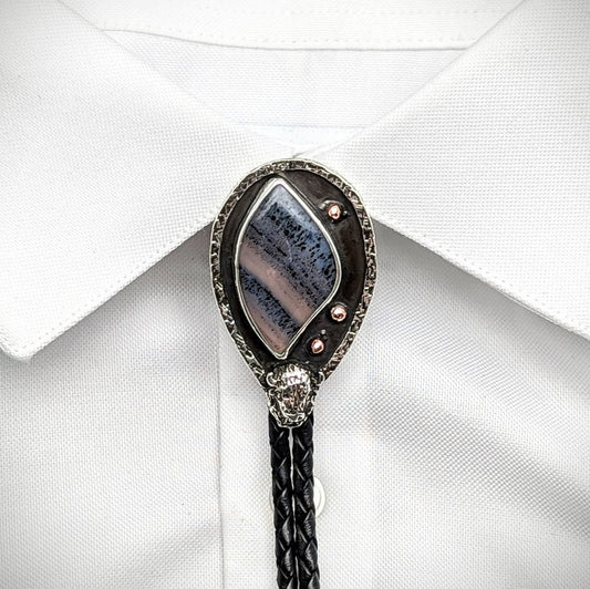 Montana Agate BOLO Tie