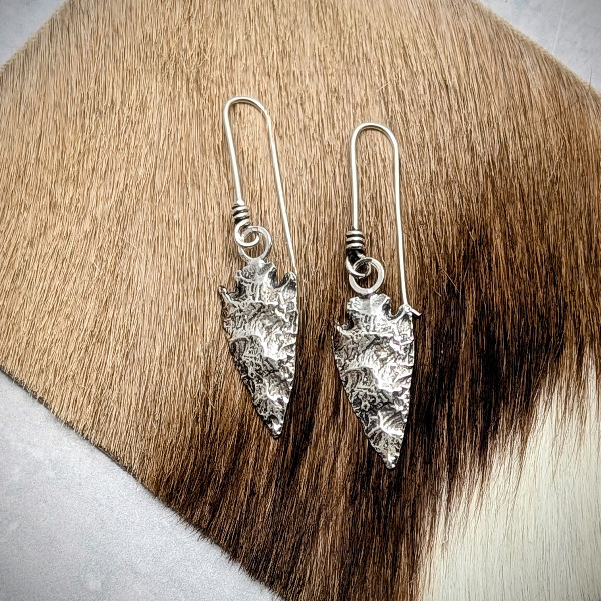 Large Arrowhead earrings
